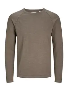 Jack & Jones Plus Sveter 'JJBREEZE'  čokoládová
