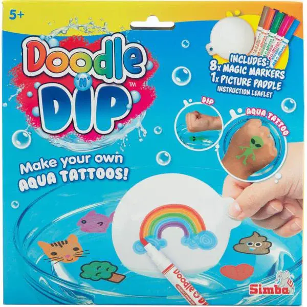 Vodní tetování Doodle N Dip