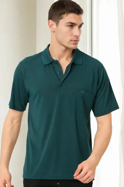 Pánské zelené polo triko Dewberry