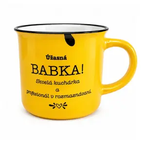 Keramický hrnček - Úžasná babka ALBI