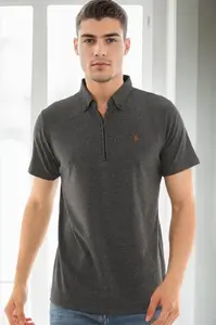 T9583 DEWBERRY MEN'S T-SHIRT-ANTHRACITE