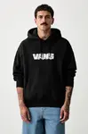 Vans mikina s kapucňou pánska bavlnená