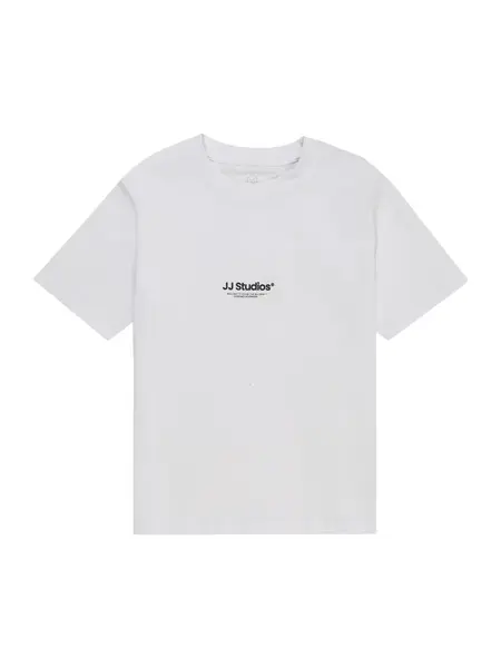 Jack & Jones Junior Tričko 'JJESoho'  čierna / biela