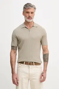 Armani Exchange polo pánské bavlněné