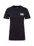 JACK & JONES Tričko  čierna / biela
