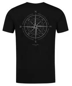 Korda tričko compass tee black - s