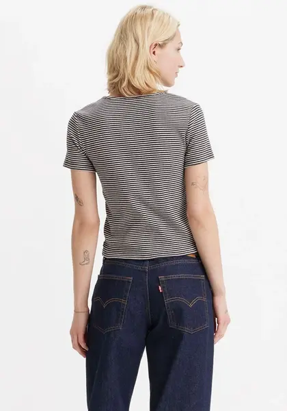 LEVI'S ® Kardigán  čierna / biela