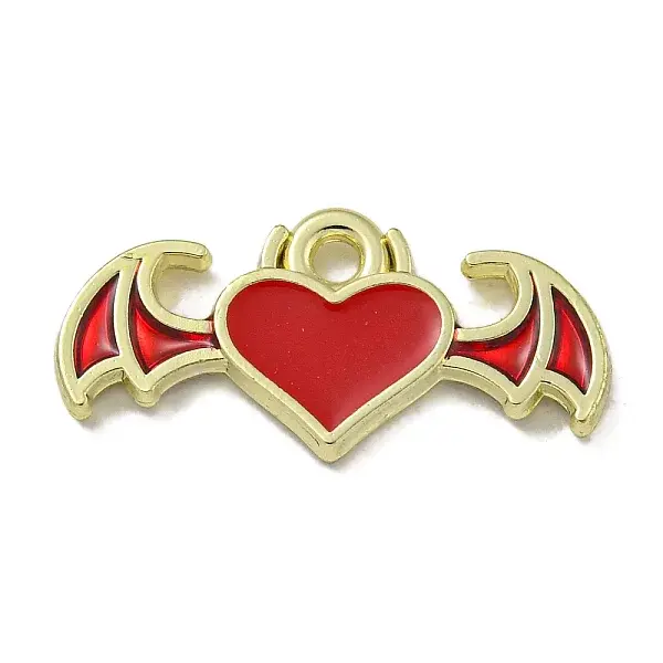 Rack Plating Alloy Enamel Pendants