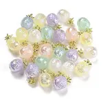 Iridescent Plating Acrylic Beads