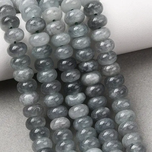 Natural White Jade Beads Strands