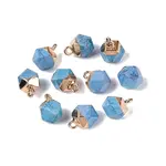 Dyed Synthetic Turquoise Pendants
