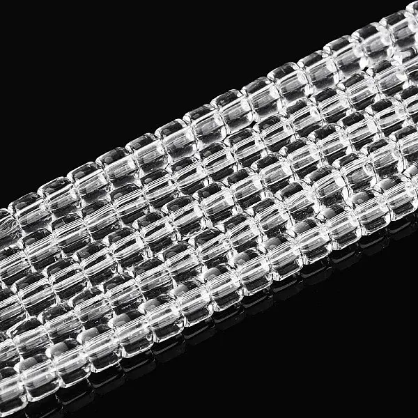 Transparent Glass Beads Strands