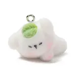 Anmial Theme Flocking Opaque Resin Pendants