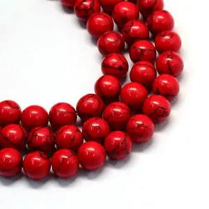 Synthetic Turquoise Gemstone Bead Strands