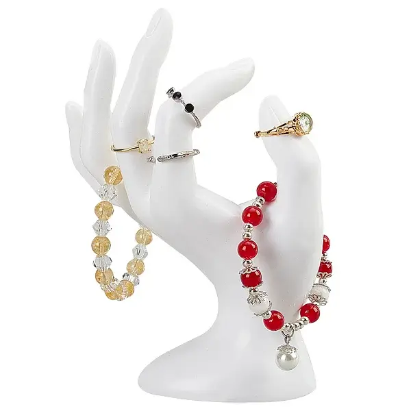 Plastic Mannequin Hand Jewelry Display Holder Stands