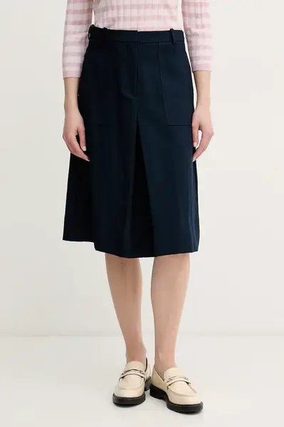 Tommy Hilfiger sukně s viskózou