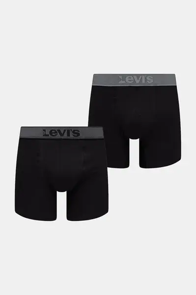 Levi's boxerky pánské bavlněné s elastanem 2-pack