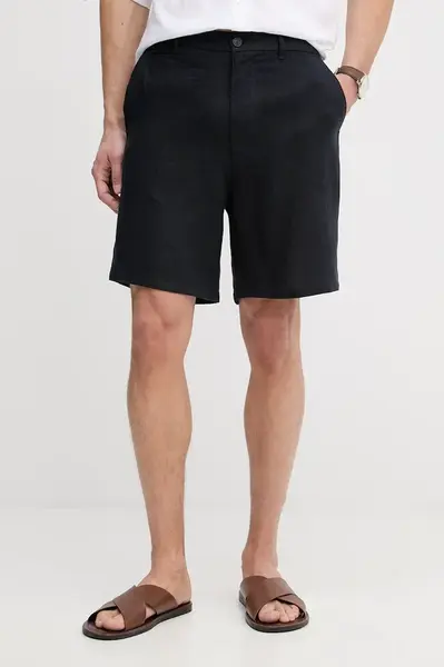 Trussardi šortky chino pánske ľanové