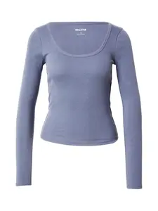 HOLLISTER Tričko  zafírová