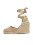 Castañer Espadrilky 'Carina'  piesková