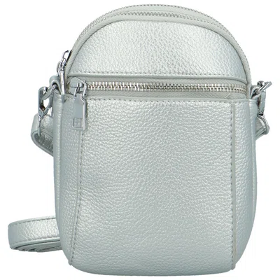 Dámská crossbody kabelka stříbrná - MaxFly Megaira