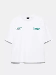 Pull&Bear Tričko 'STWD'  biela