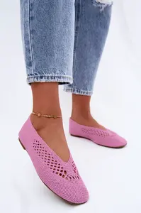 Růžové balerínky Boto Hibisca
