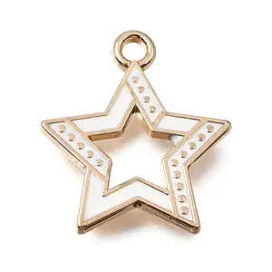 Alloy with Enamel Pendants