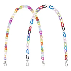 2Pcs 2 Styles PP Chain Belt