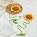 2Pcs Polyester Sunflower Decorations