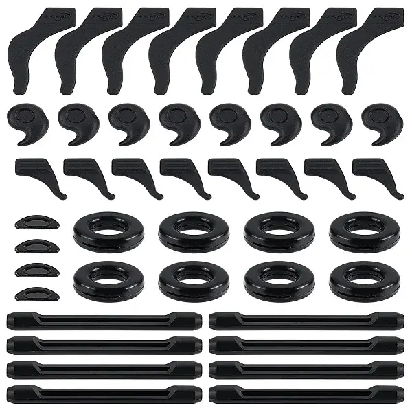 22 Pairs 6 Styels Plastic Eyeglasses Ear Grip
