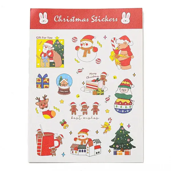 Christmas Theme Paper Sticker