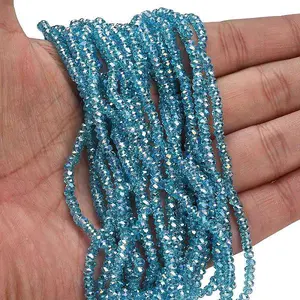 Electroplate Glass Beads Strands