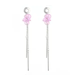304 Stainless Steel Dangle Stud Earring