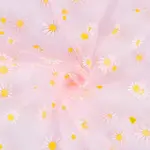 4 Yard Daisy Pattern Nylon Mesh Fabric