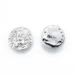 Brass Micro Pave Clear Cubic Zirconia Pendants