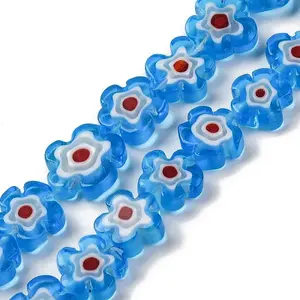 Handmade Millefiori Lampwork Beads Strands