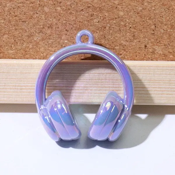 UV Plating Opaque Acrylic Pendants