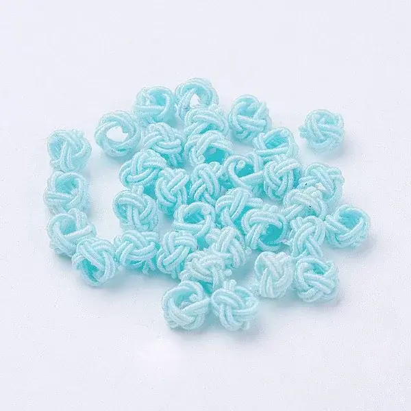 Nylon Cord Woven Beads