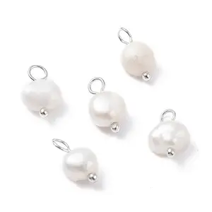 Natural Cultured Freshwater Pearl Charms