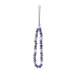 Rondelle Glass & Polymer Clay Rhinestone Beads Phone Hand Strap Chains
