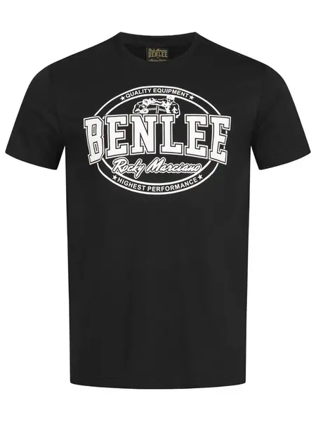 Benlee Funkčné tričko 'Darien'  čierna / biela