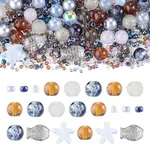 1Bag Mixed Styles Glass Beads