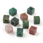 Natural Indian Agate European Beads
