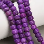 Dyed Natural White Jade Beads Strands