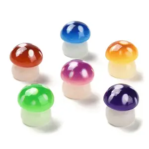 Luminous Resin Mushroom Ornament