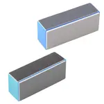 Brusný blok s leštičkou na nehty Sibel 0011341 - 9 x 3,8 cm - 2ks