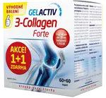 GELACTIV 3-Collagen Forte 1+1 zdarma 120 kapslí