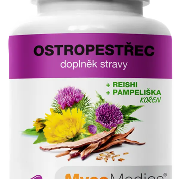 MYCOMEDICA Ostropestřec Vegan 90 kapslí