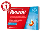 RENNIE Žvýkací tablety 48 ks